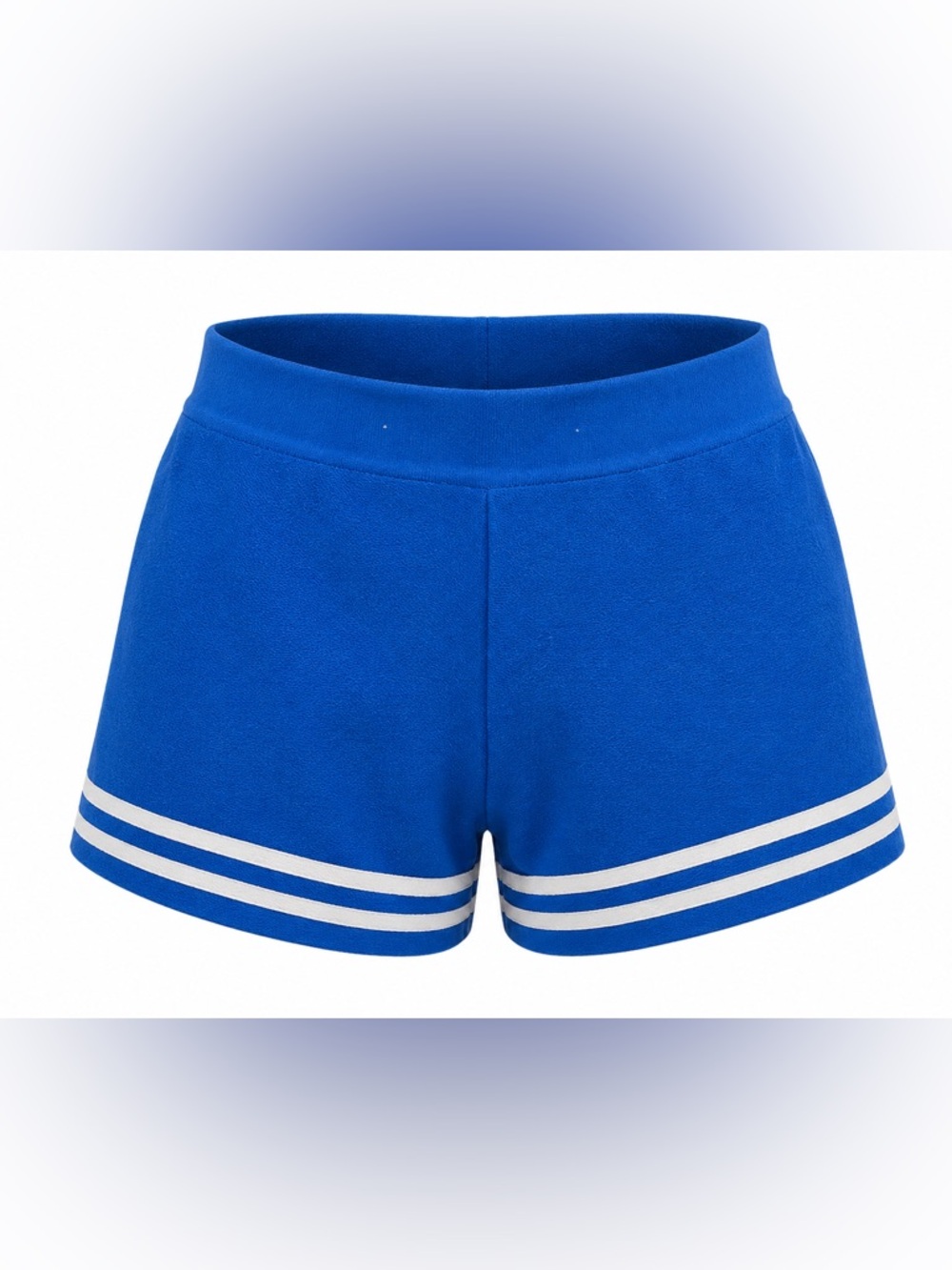 Aritzia Sunday Best Saturday Short Women’s XS Blue Knit Striped Lounge Shorts